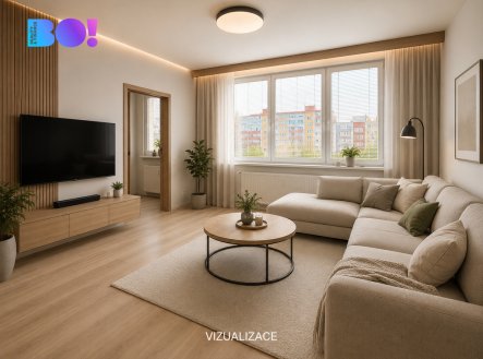 Prodej bytu, 2+1, 44 m²