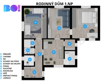 Prodej domu/vily, 147 m²