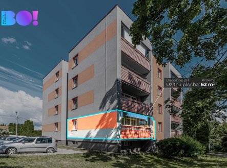Prodej bytu, 2+1, 62 m²
