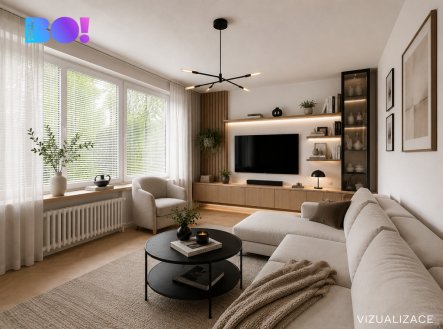 Prodej bytu, 2+1, 62 m²