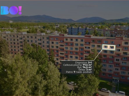 Prodej bytu, 3+1, 77 m²