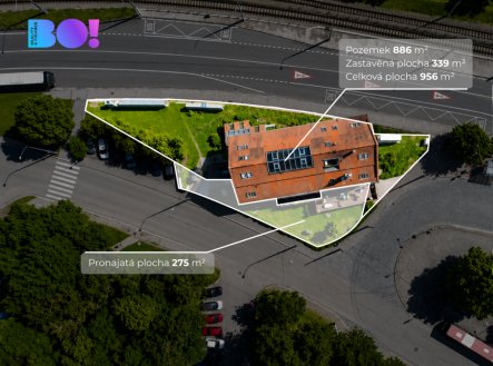 Prodej obchodní prostory, 956 m²