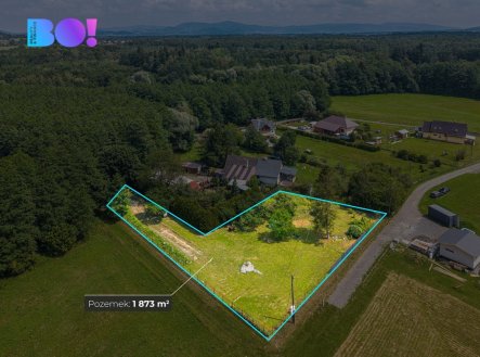 Prodej pozemku pro bydlení, 1 873 m²