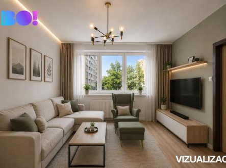 Prodej bytu, 3+1, 63 m²