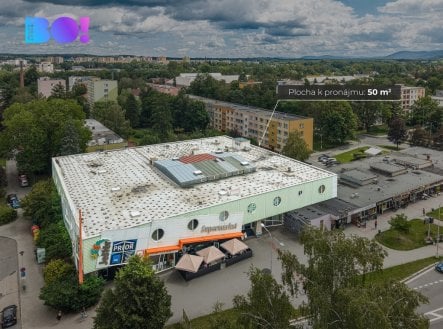 Pronájem obchodní prostory, 50 m²