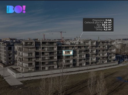 Pronájem bytu, 2+kk, 64 m²