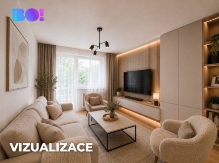 Prodej bytu, 2+1, 59 m²