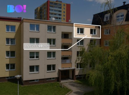 Prodej bytu, 2+1, 59 m²