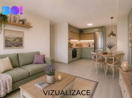 Prodej bytu, 2+kk, 44 m²
