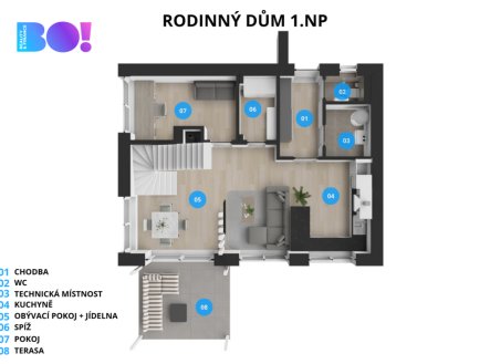 Prodej domu/vily, 114 m²