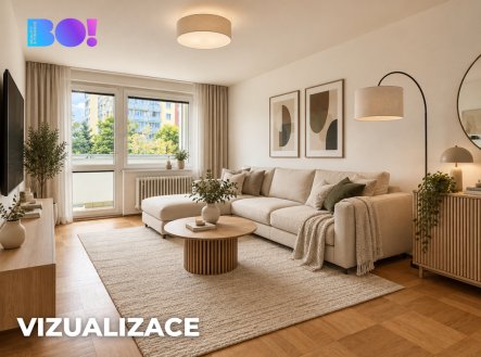 Prodej bytu, 2+1, 59 m²