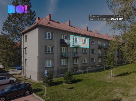 Prodej bytu, 2+1, 63 m²