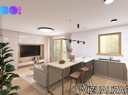 Prodej bytu, 2+kk, 50 m²