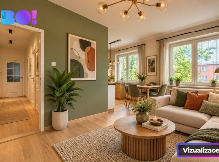 Prodej bytu, 3+1, 54 m²