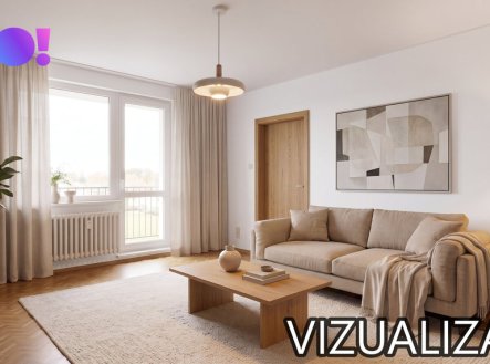 Prodej bytu, 2+1, 70 m²
