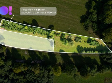 Prodej pozemku pro bydlení, 4 636 m²