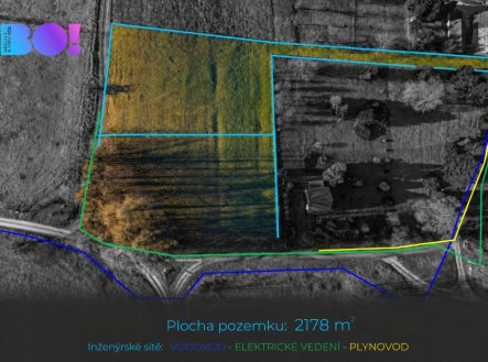 Prodej pozemku pro bydlení, 2 178 m²