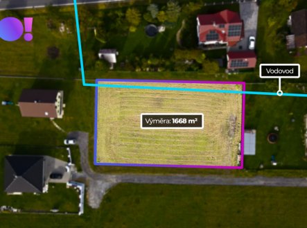 Prodej pozemku pro bydlení, 1 668 m²