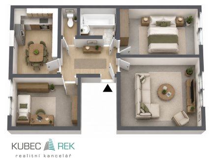 Prodej bytu, 3+1, 67 m²