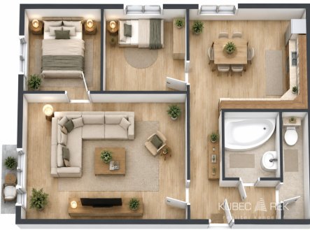 Prodej bytu, 3+1, 64 m²