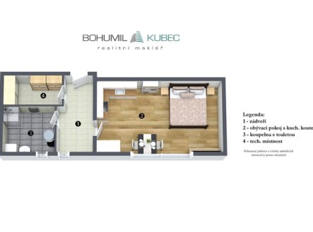 bd-veseli-2np-byt-1-kk-bohumil-kubec.jpg | Prodej bytu, 1+kk, 43 m²