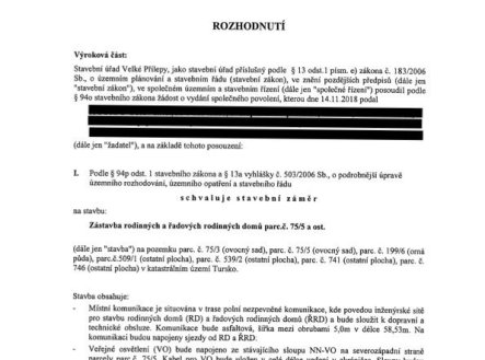 Prodej pozemku pro bydlení, 654 m²