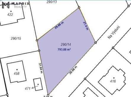Prodej pozemku pro bydlení, 791 m²