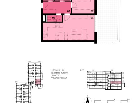 Prodej bytu, 2+kk, 60 m²