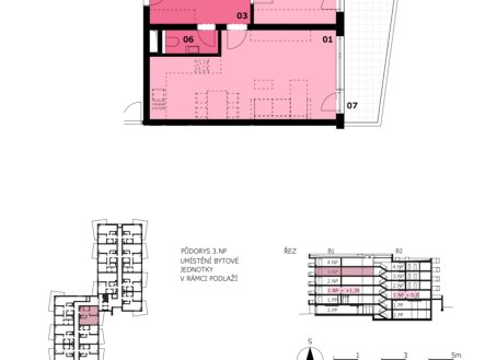 Prodej bytu, 2+kk, 60 m²