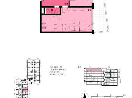 Prodej bytu, 2+kk, 60 m²