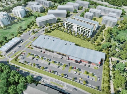 Pronájem obchodní prostory, 1 122 m²
