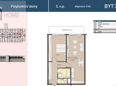 Prodej bytu, 2+kk, 6 049 m²