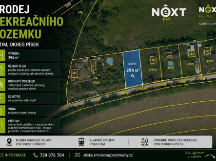 Prodej pozemku, zahrada, 294 m²