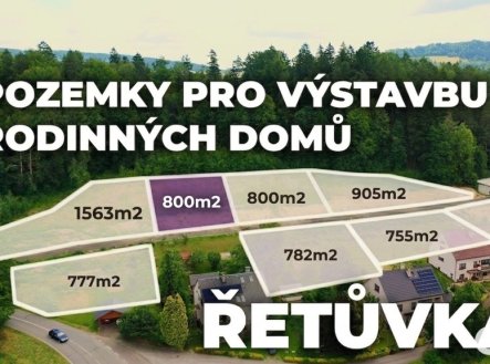 Prodej pozemku pro bydlení, 800 m² obrázek
