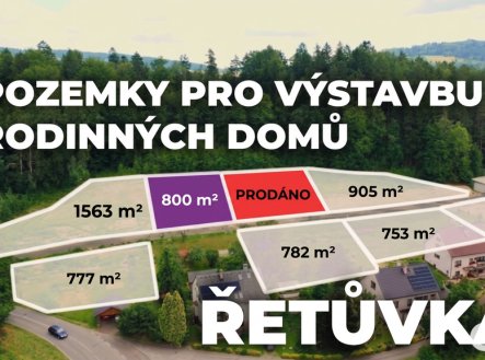 Prodej pozemku pro bydlení, 800 m²