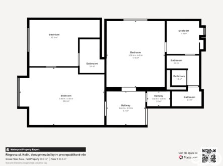 Prodej bytu, 3+kk, 81 m²
