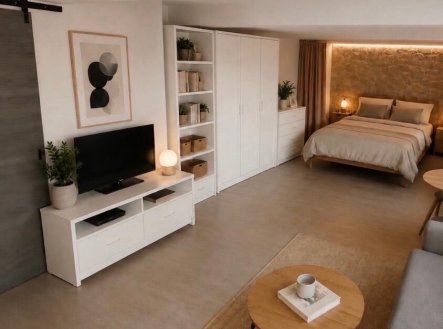 Pronájem bytu, 1+kk, 40 m²
