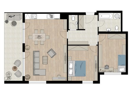 Prodej bytu, 3+kk, 112 m²