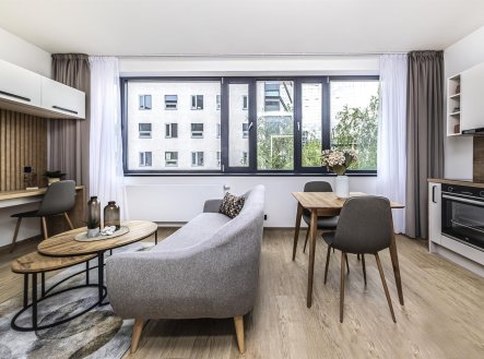 Pronájem bytu, 1+kk, 27 m²