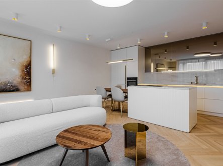Pronájem bytu, 2+kk, 76 m²