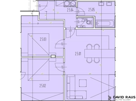 Prodej bytu, 3+kk, 90 m²