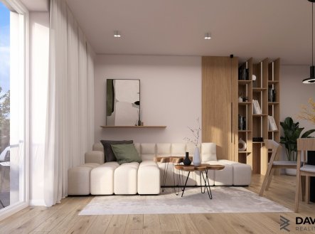 Prodej bytu, 2+kk, 54 m²