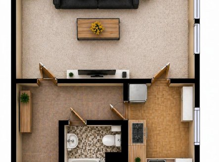 Prodej bytu, 1+1, 39 m²