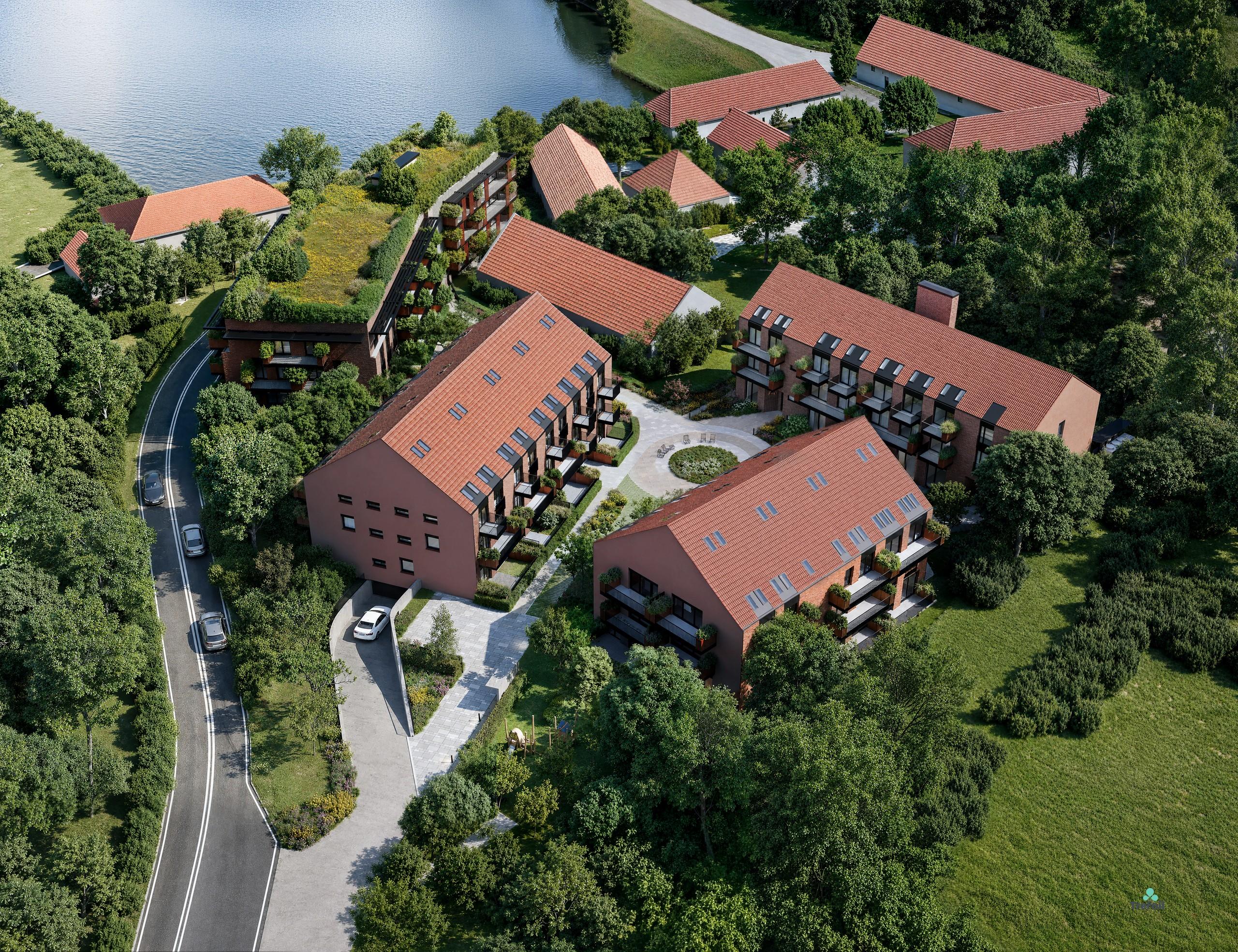 Moderní byt 4+kk se dvěma předzahrádkami a terasami v prémiové Rezidenci Řitka