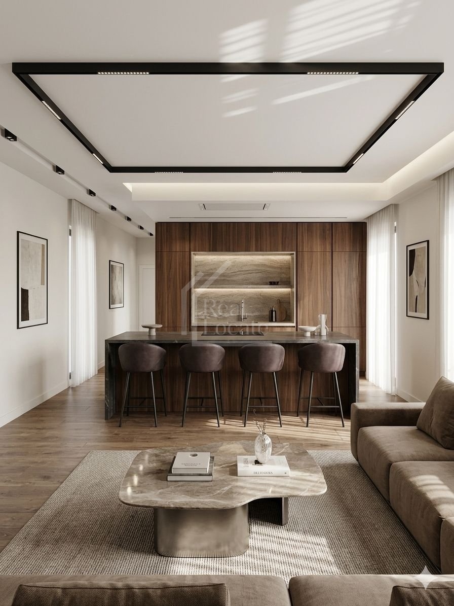 Luxusní byt u moře, 2+kk, 68 m², 2 balkony, parkování – Albánie -Saranda
