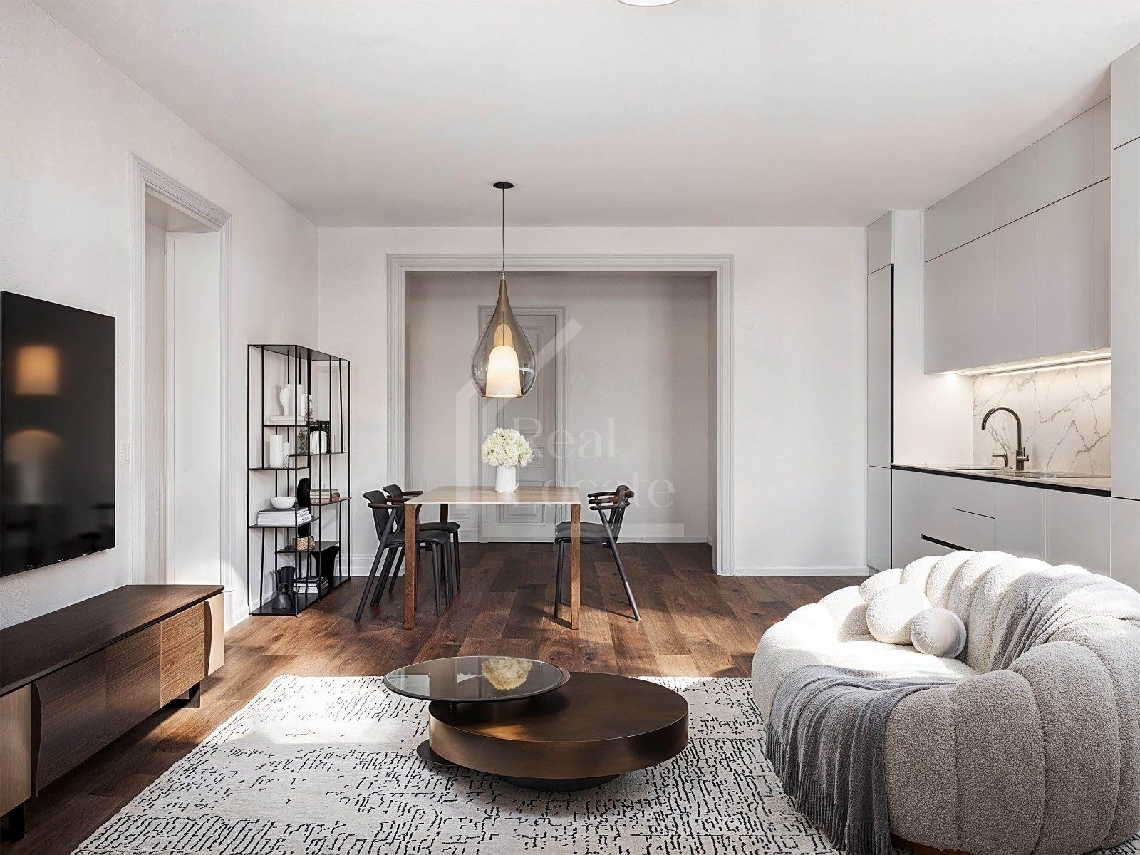Prodej prostorný, luxusní byt, 4+kk - 120m2, balkon, ulice Třebízského, Praha 2 - Vinohrady