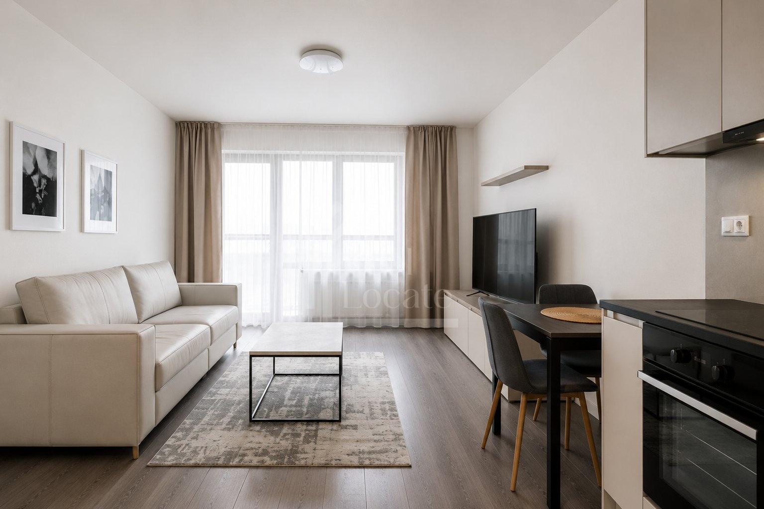 Pronájem byt, 1+kk, 32m2, Praha 8 - Karlín