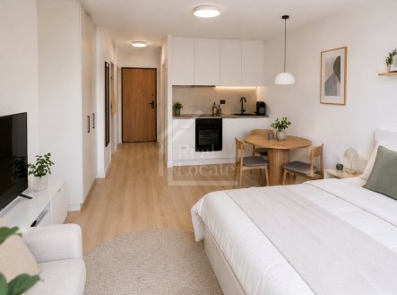 Pronájem bytu, 1+kk, 32 m²