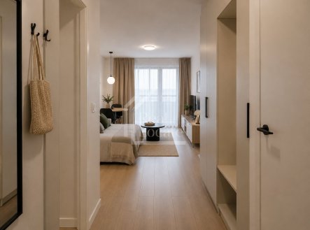 Pronájem bytu, 1+kk, 32 m²