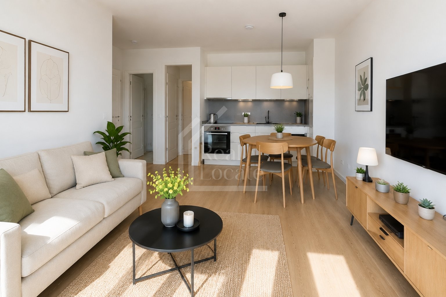 Pronájem byt, 2+kk, 58,60 m2, Praha 8 - Karlín